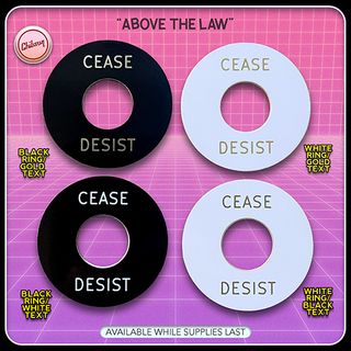 Chibson Cease/Desist toggle rings