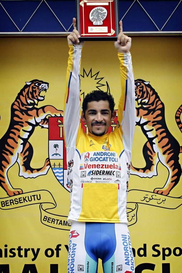 Jose Serpa (Androni-Venezuela) retains his overall lead.