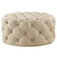 Bella Upholstered Tufted Cocktail Ottoman | &nbsp;$619.65 at Macy's