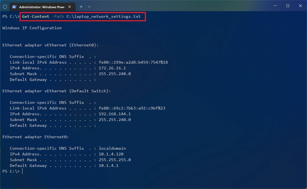 How to save command output to file using Command Prompt or PowerShell ...