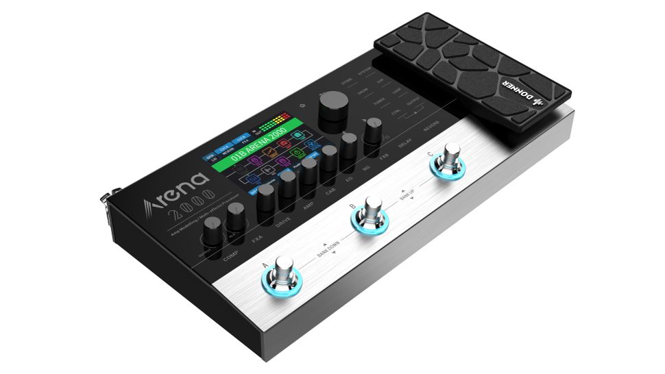 Donner goes big on value with its new Arena2000 guitar multieffects