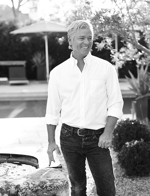 black and white image of Scott Shrader