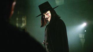 Hugo Weaving in V for Vendetta.