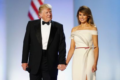President Trump and First Lady.