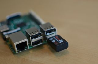 Raspberry Pi with Wi-Fi adapter