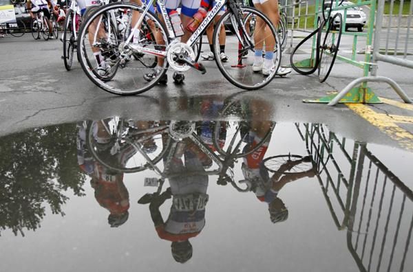 The rain stopped just in time to start stage three.