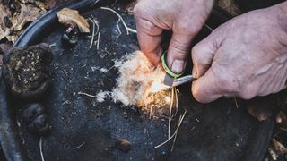 bushcraft skills: igniting a fire