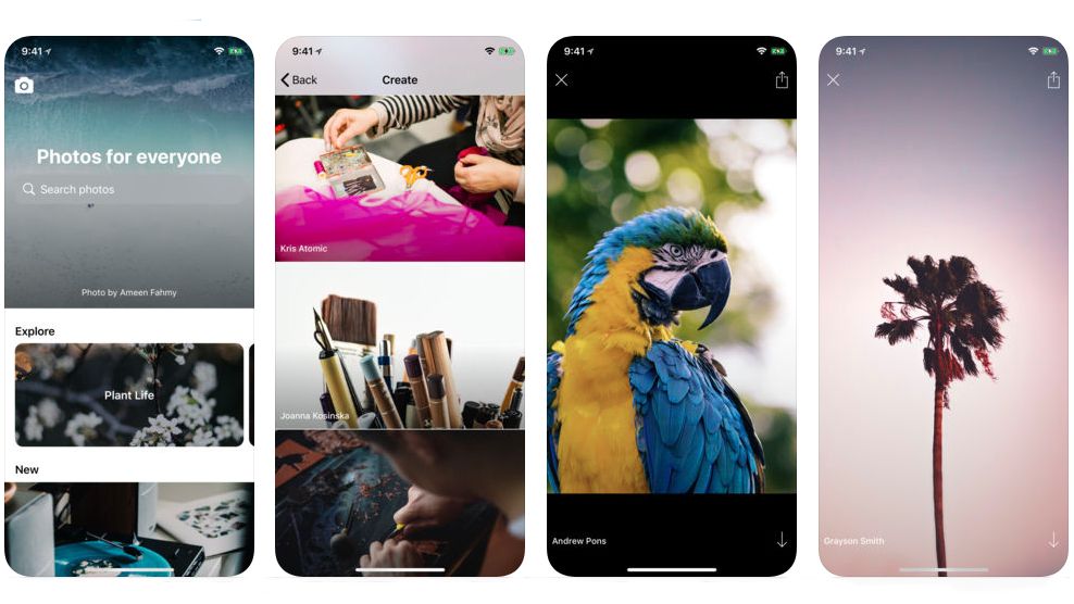 Unsplash, our favorite free stock photo site, now has an iOS app