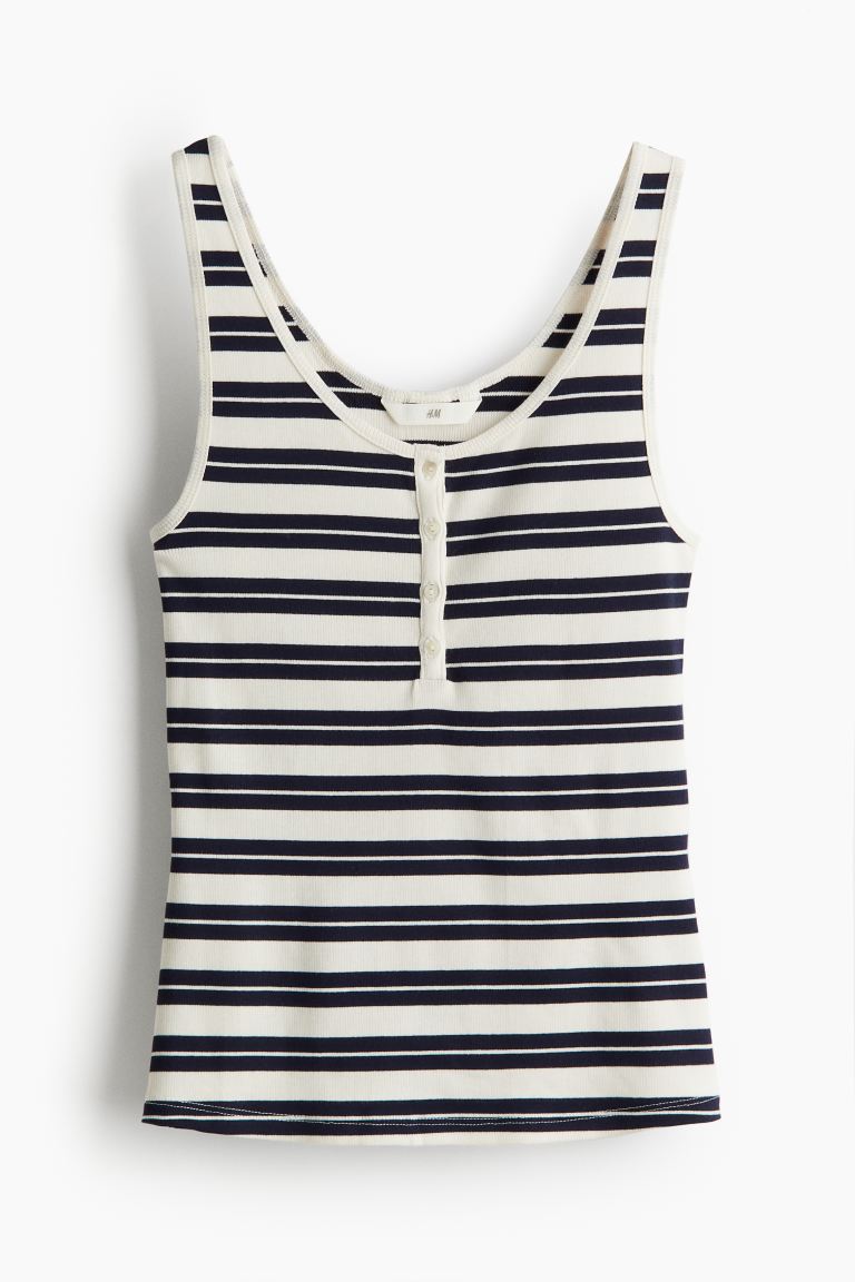 Ribbed Vest Top