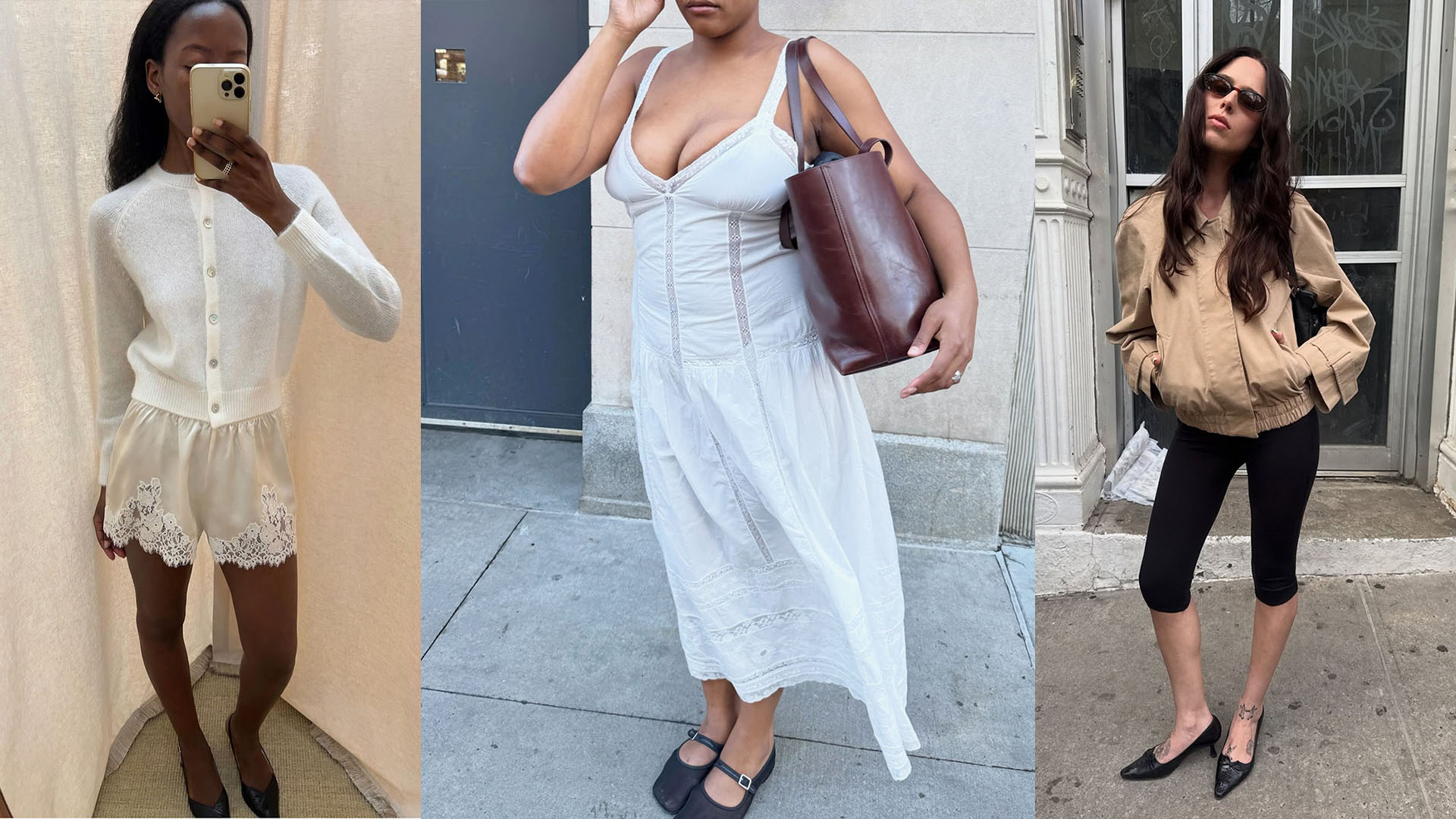 women wearing summer-friendly outfits
