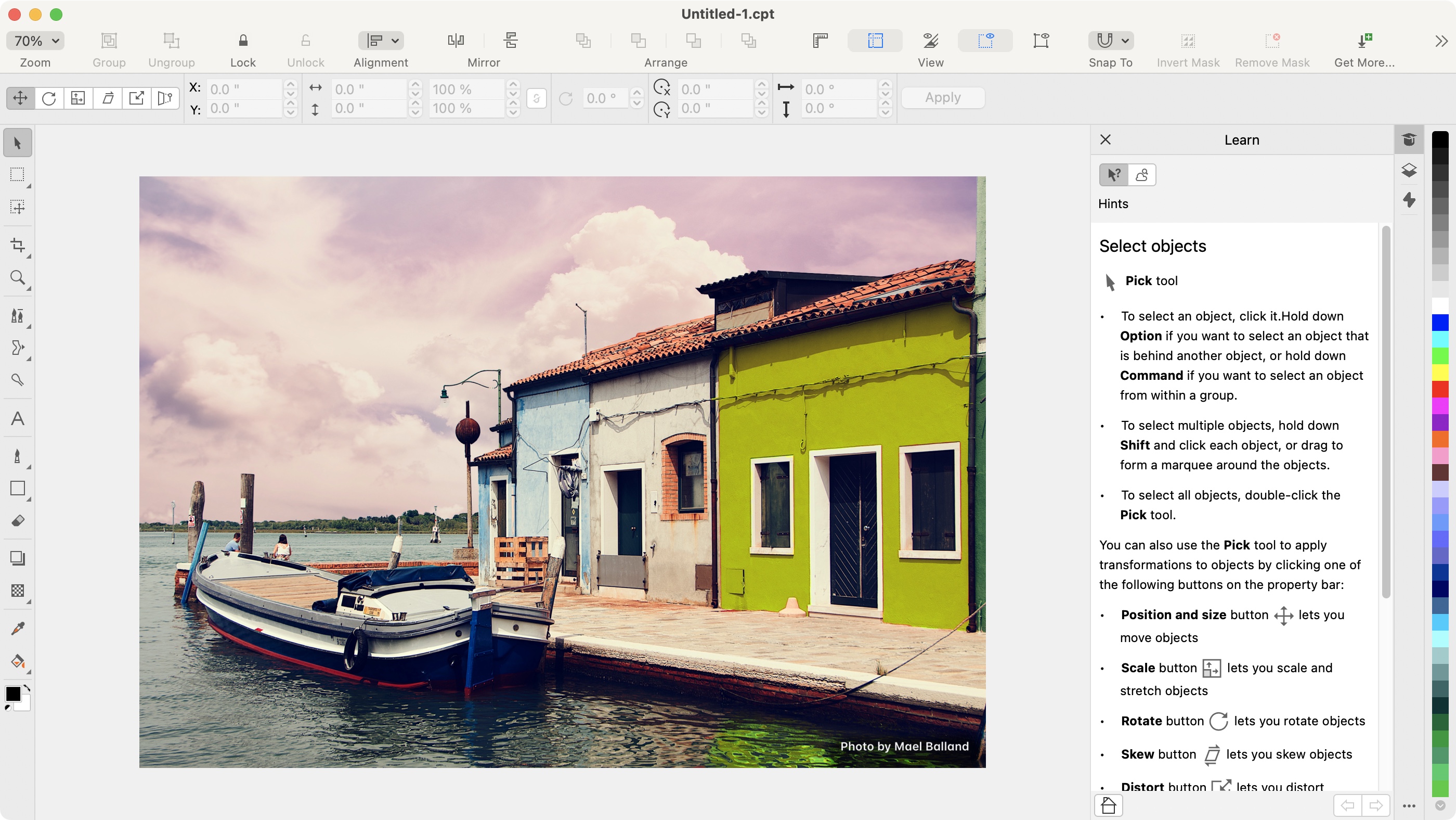 CorelDRAW Graphics Suite 2025 during our review