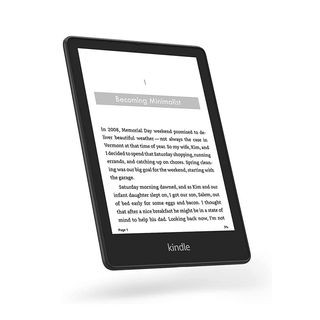 An Amazon Kindle Paperwhite Signature Edition is the best 60th birthday gift idea for someone who loves to read and take her books anywhere