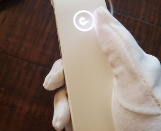 Acuva SOLARIX held with glove