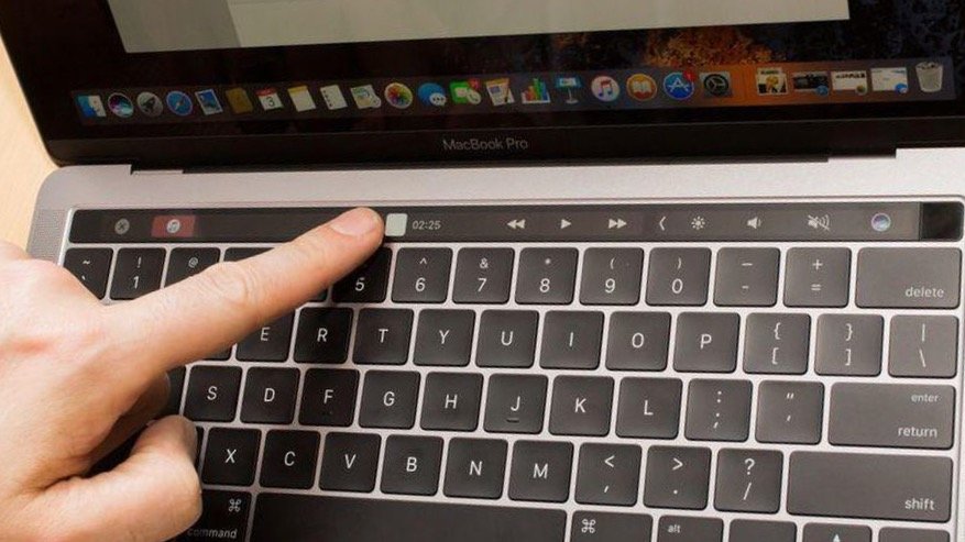 Touch Bar on 13-inch MacBook Pro