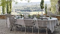 outdoor dining ideas with view