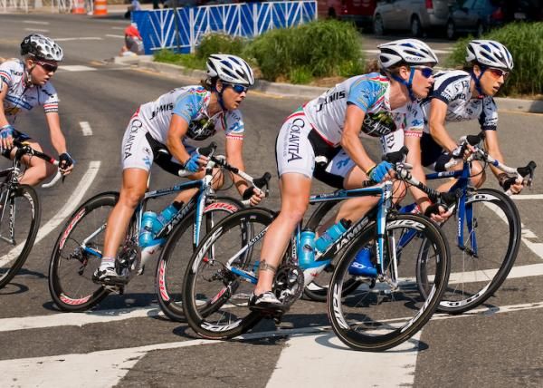 Colavita rode hard for Teresa Cliff-Ryan, but a tangle with Brook Miller (Team TIBCO) in the last 50 meters would change all that.