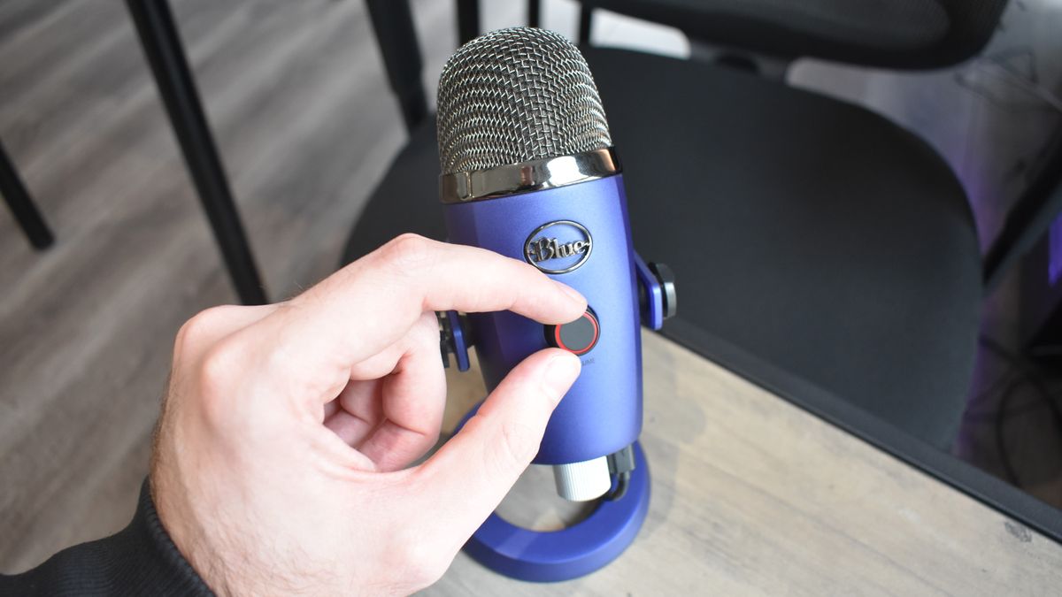 Blue Yeti Nano microphone review Tom's Guide