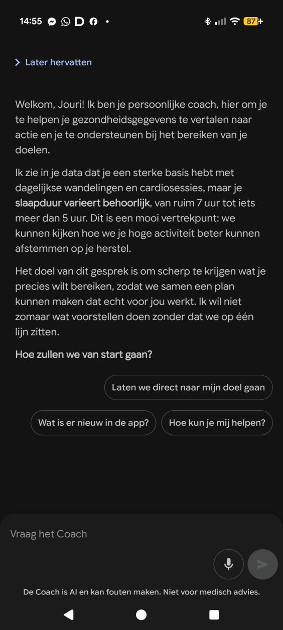 Fitbit Air Health