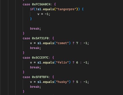 An app's code showing signs of "Comet," a potential new Pixel foldable.