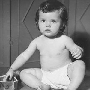 Baby in Diaper