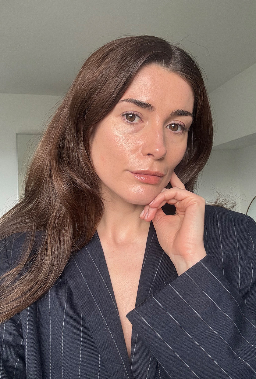 Eleanor Vousden wearing the Victoria Beckham illuminating primer
