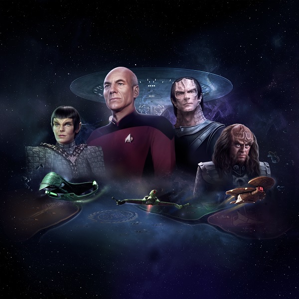 Star Trek: arte clave infinita recortado en cuadrado