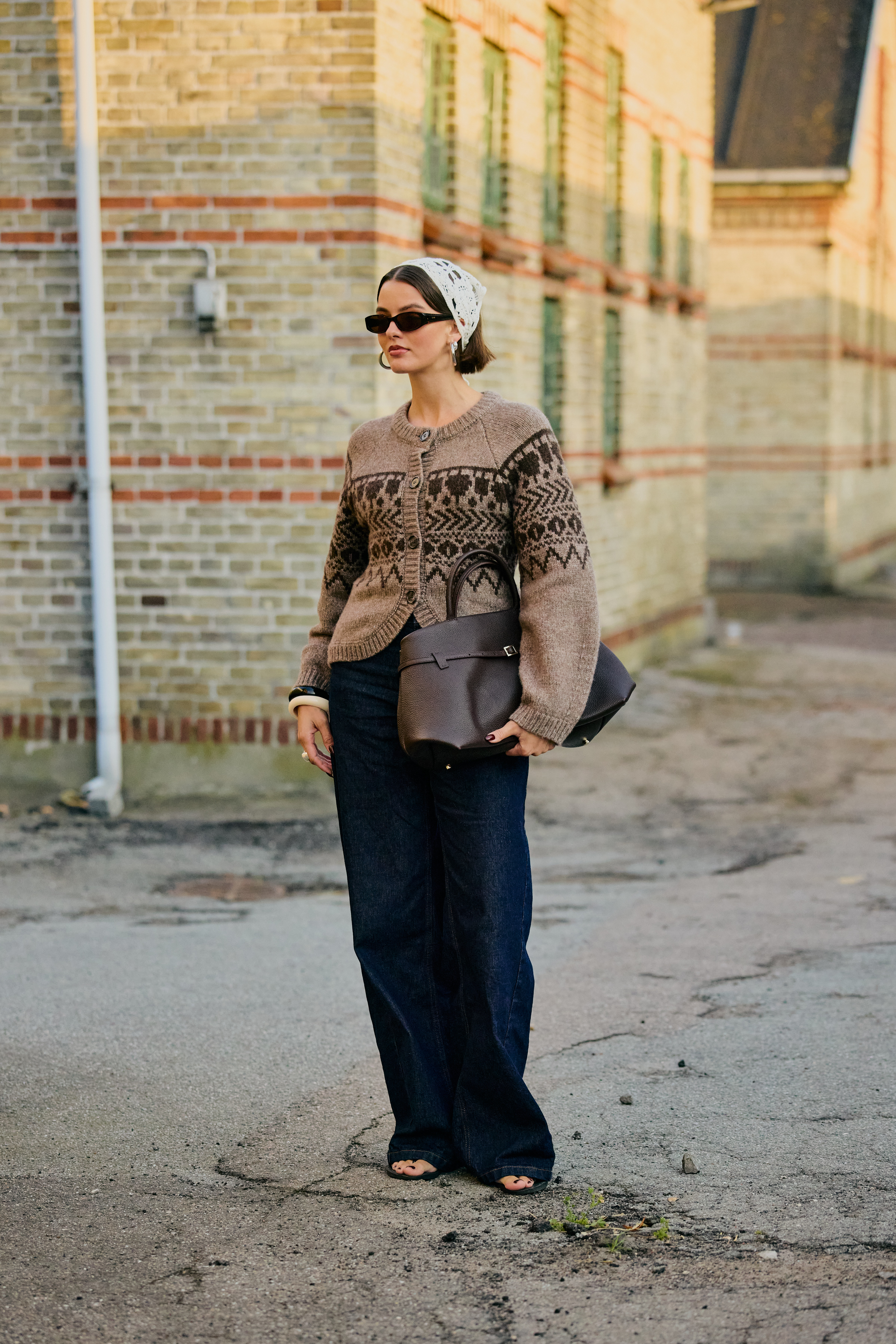 Copenhagen Fashion Week street style.