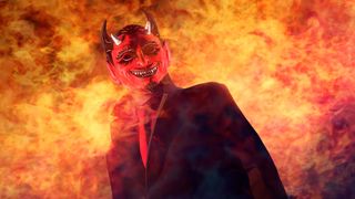 GTA Online Halloween Scarlet Vintage Devil Mask