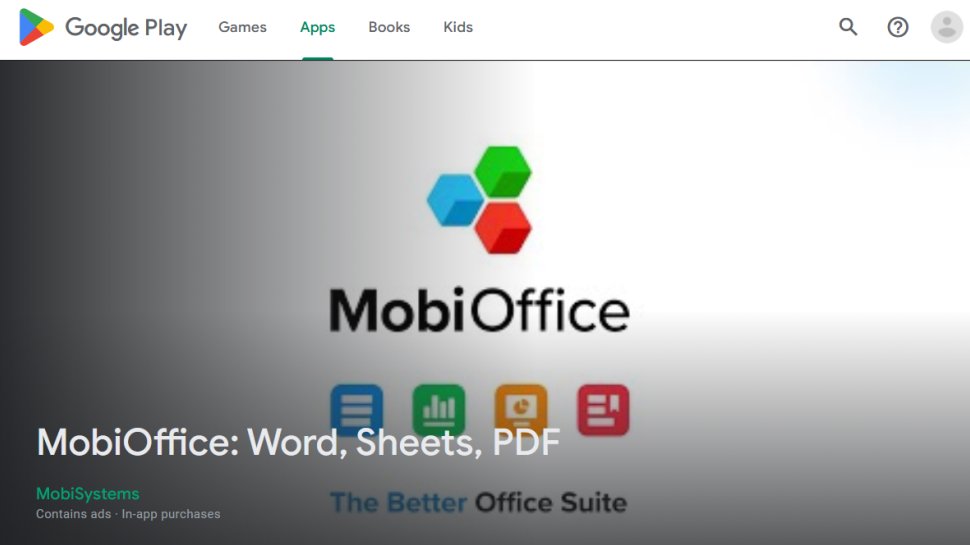 MobiOffice website screenshot (December 2025).