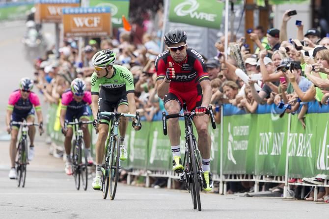 Cadel Evans (BMC) wins the final stage of the Tour of Utah