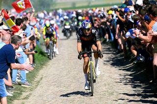 Van Aert took second at Paris-Roubaix last year – can he go one better this time around?