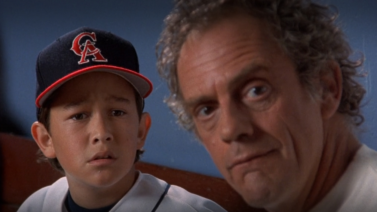 Joseph Gordon-Levitt and Christopher Lloyd in Angels in the Outfield