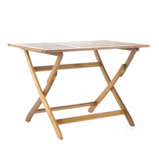 Target Positano Folding Dining Table against a white background.