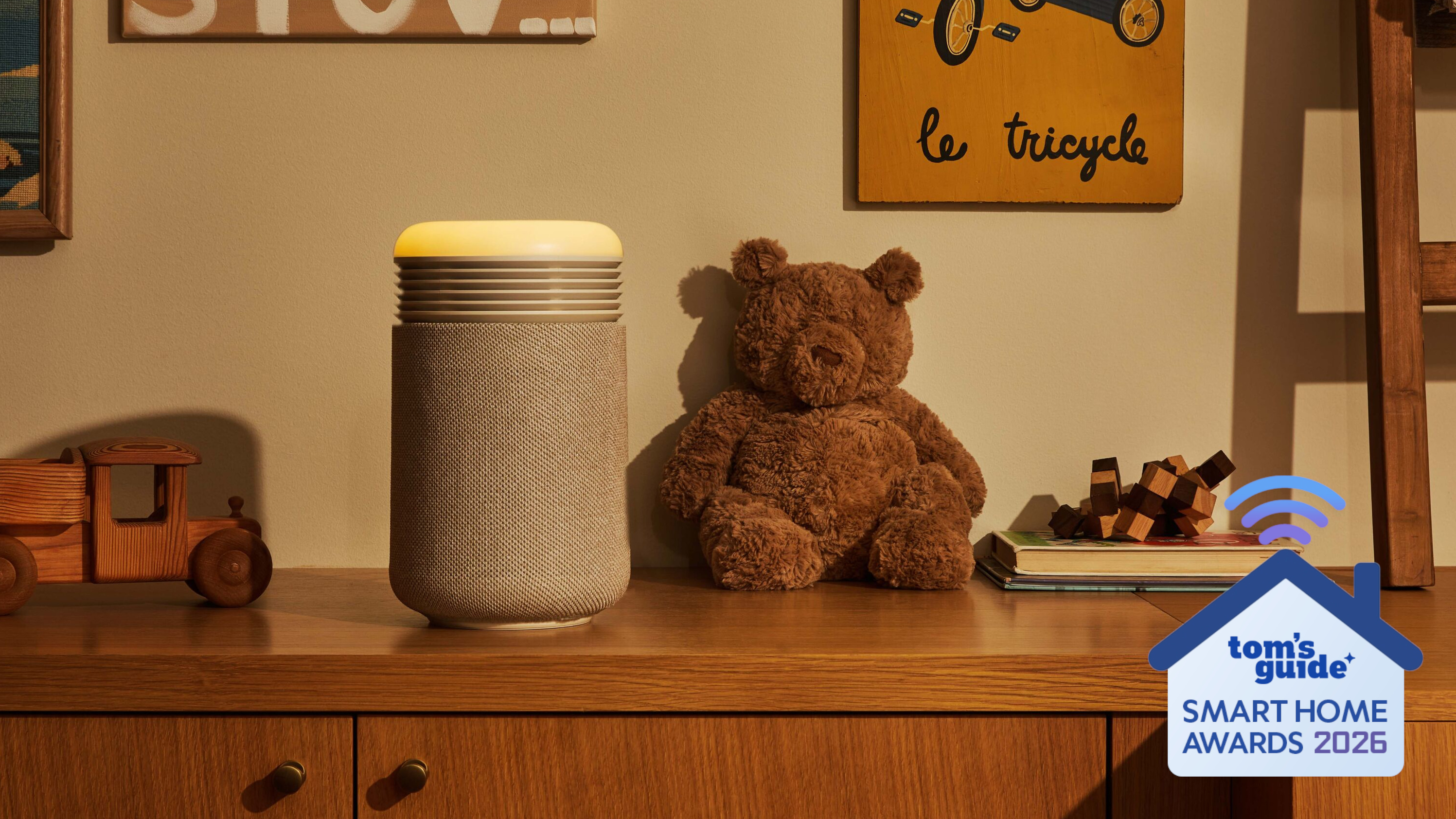Mini Restful Sunrise Alarm Clock Air Purifier