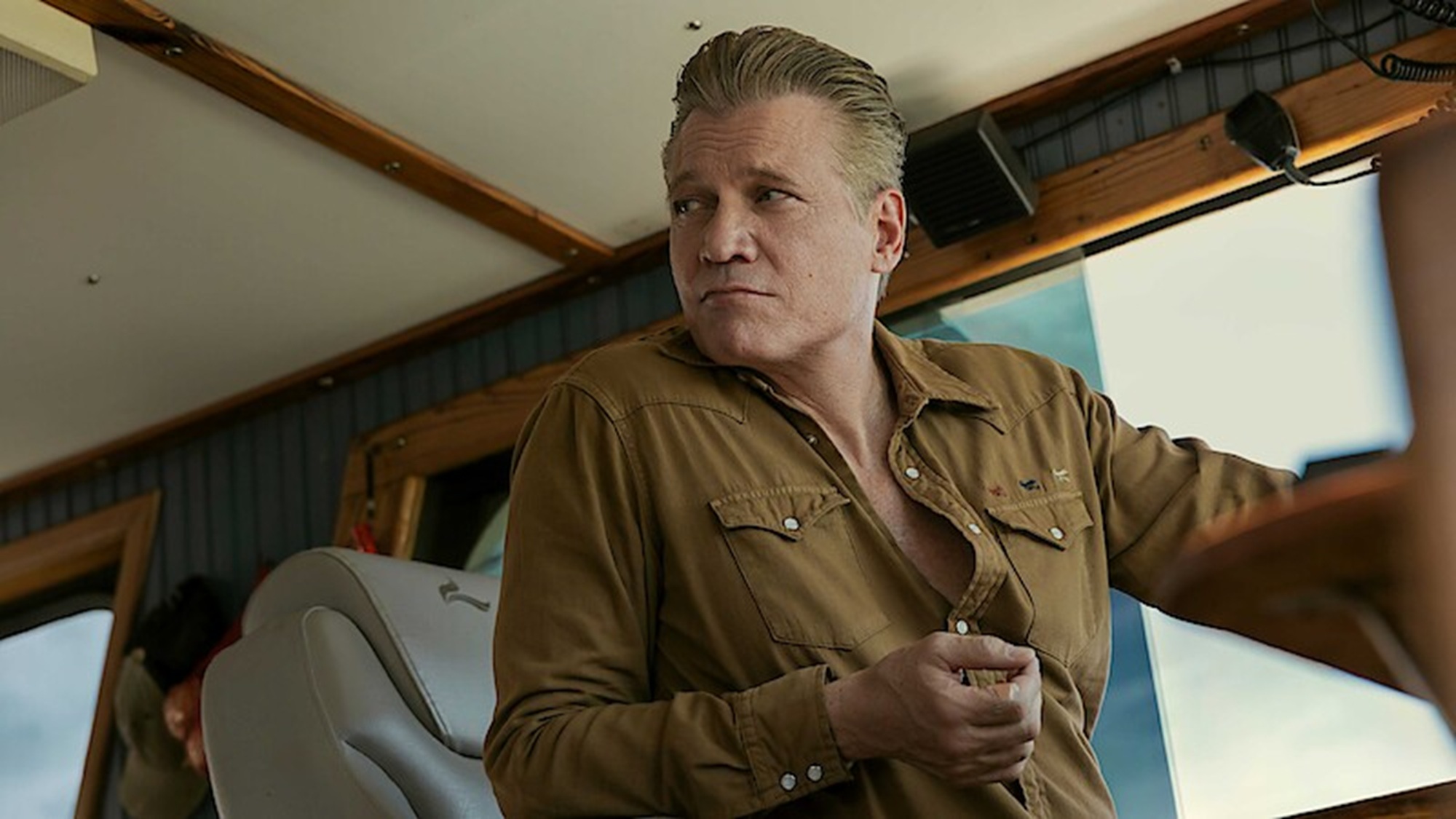 Holt McCallany as Harlan Buckley in episode 102 of The Waterfront
