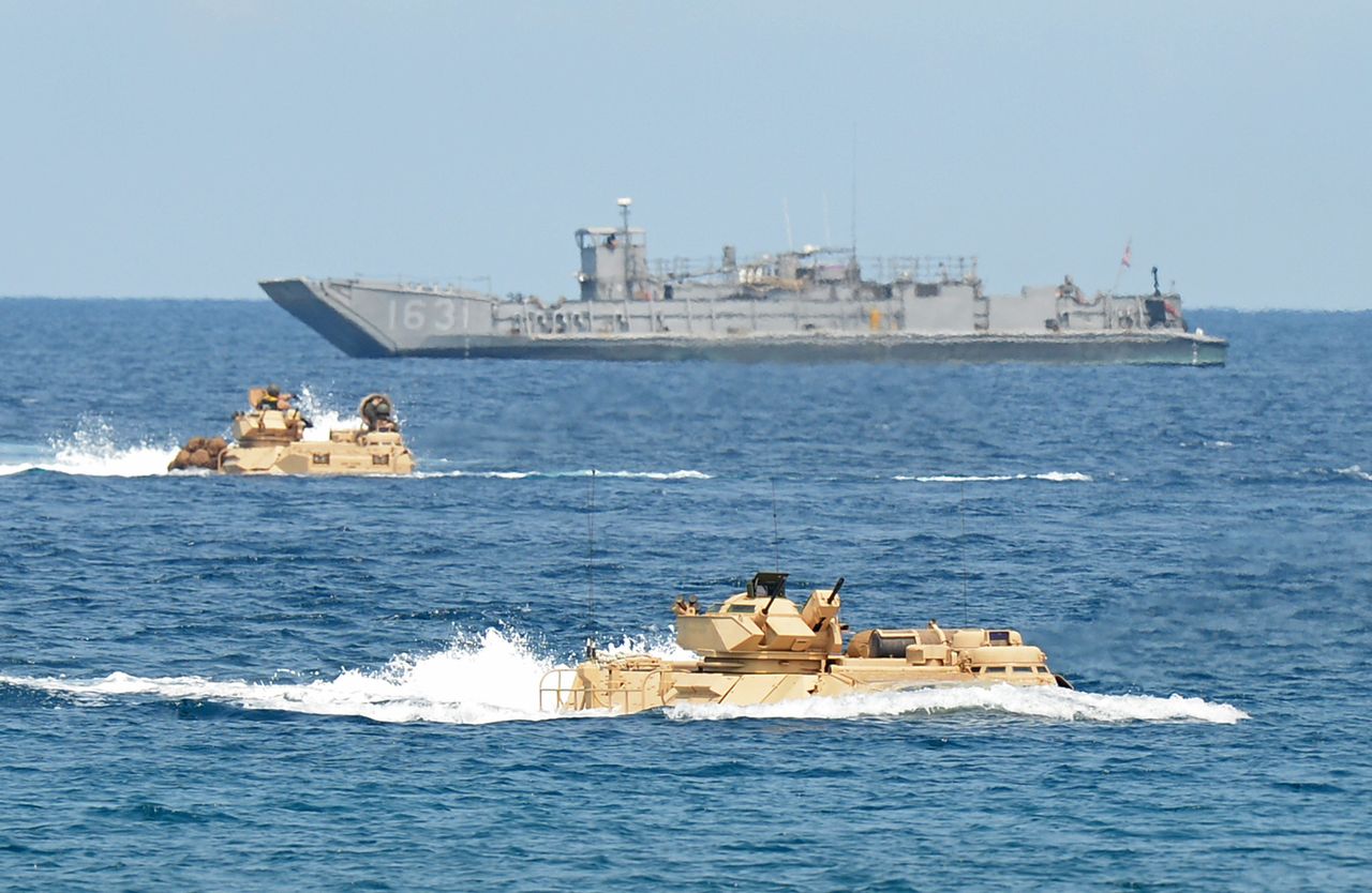 Ships in the South China Sea