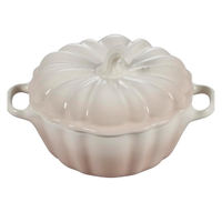 Le Creuset Stoneware Pumpkin Petite Cocotte in Meringue | Was $52, now $39