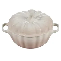 Le Creuset Stoneware Pumpkin Petite Cocotte in Meringue | Was $49.99, now $41.58