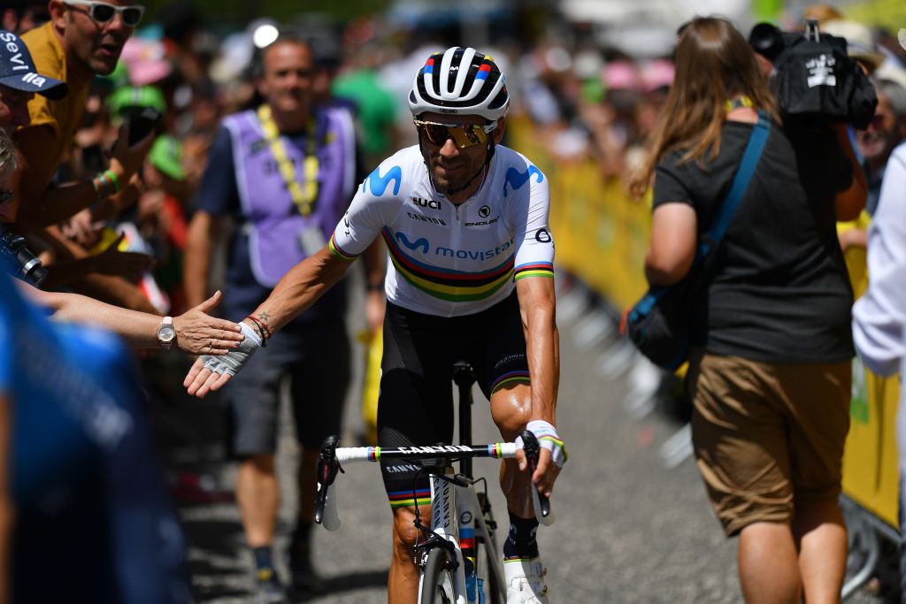 World champion Alejandro Valverde (Movistar)