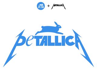 Peta and Metallica logo