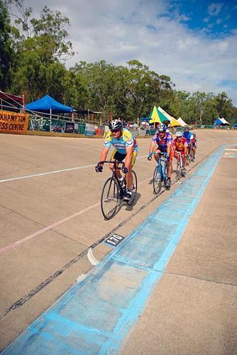 Along the straight