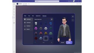 The avatars app in Microsoft Teams