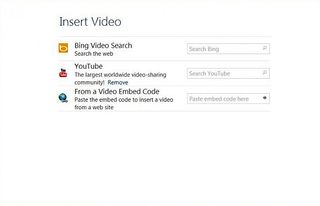 Add Online Video to a Document
