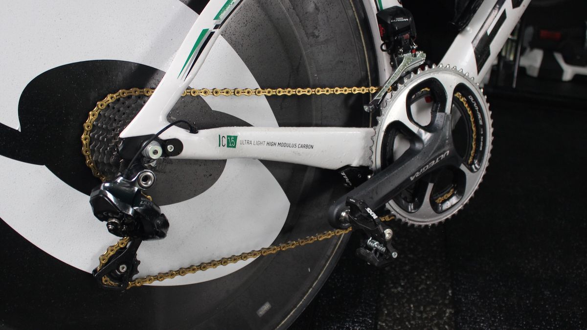 A bit of bling for the pro continental team