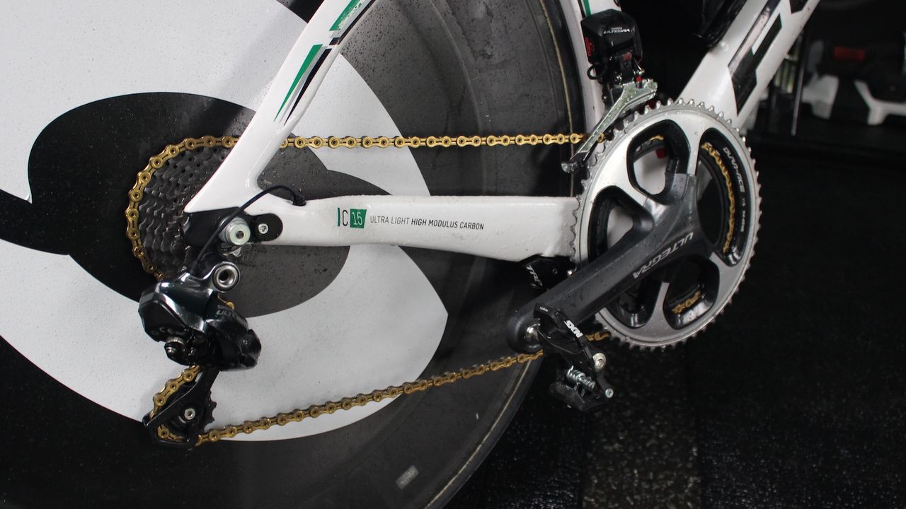 A bit of bling for the pro continental team