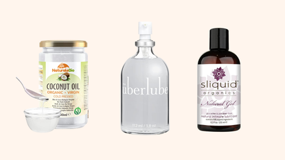 Best lubes for sensitive skin: a woman holding a bunch of flowers