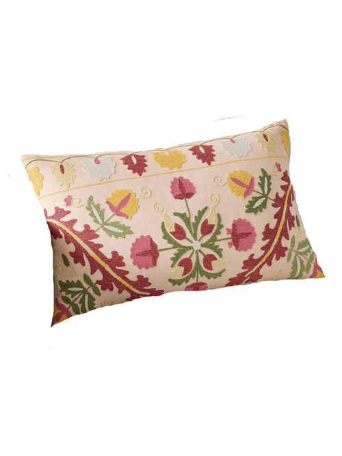 Amelie Suzani Lumbar Pillow