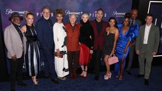 Cast of Star Trek: Picard season 3 at the Hollywood premiere
