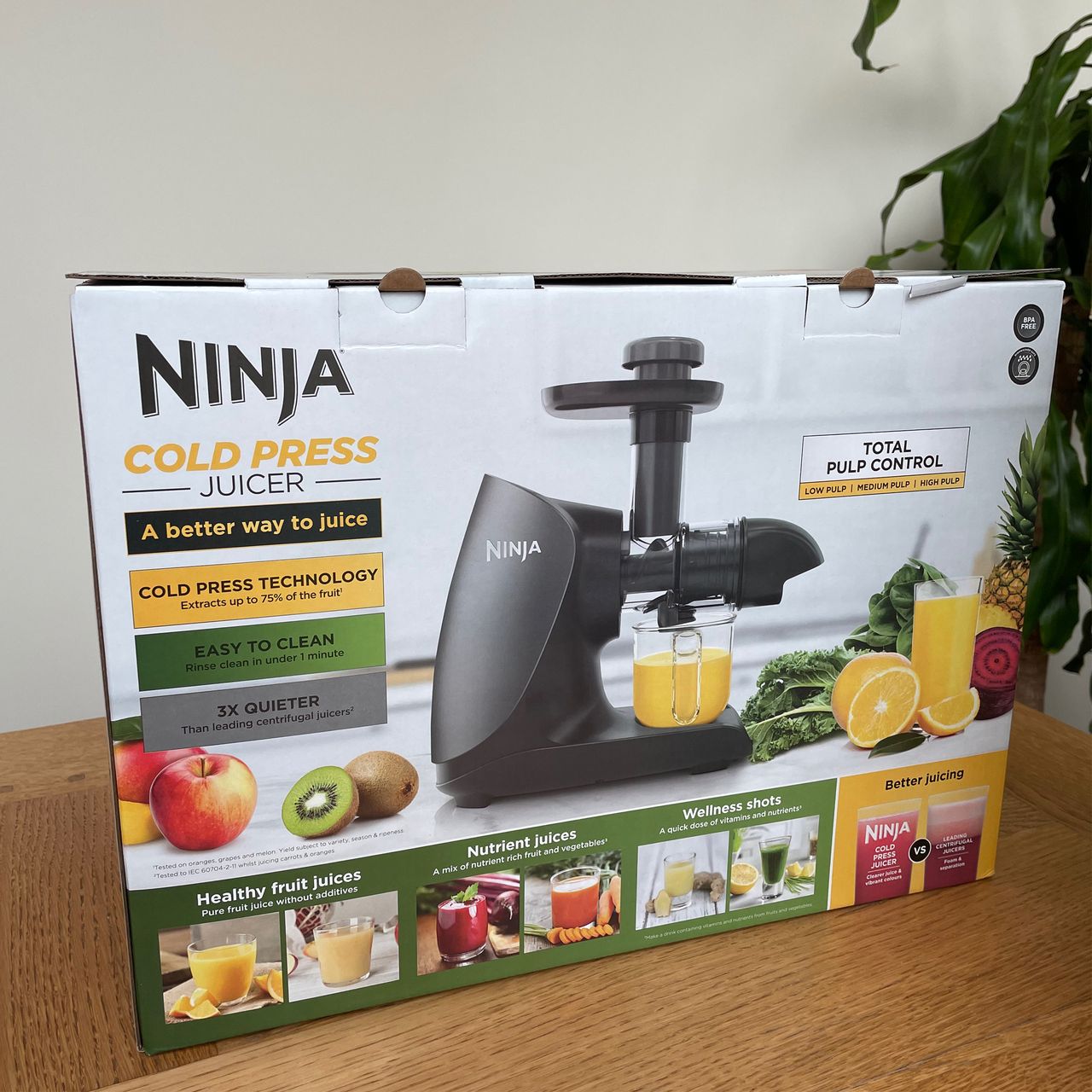 Ninja Cold Press Juicer an affordable cold press juicer from a trusted