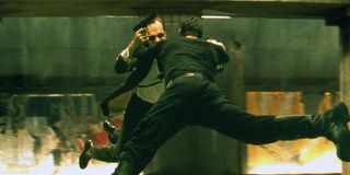 The Matrix subway fight